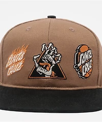 Santa Cruz Gorge Khaki Snapback Hat