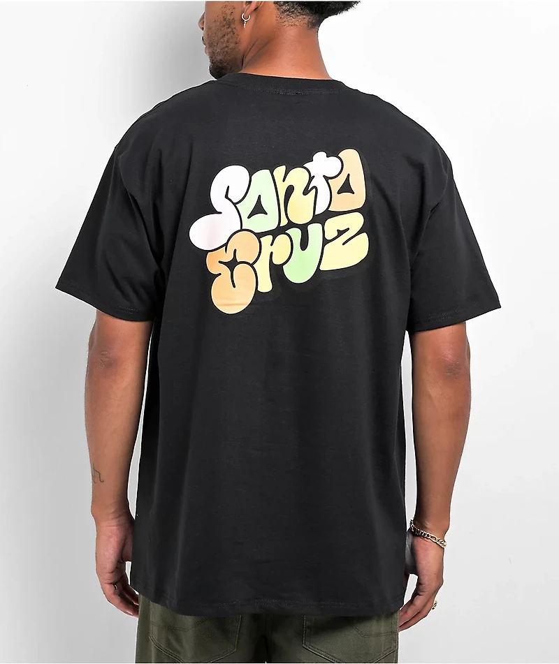 Santa Cruz Graffiti Black T-Shirt