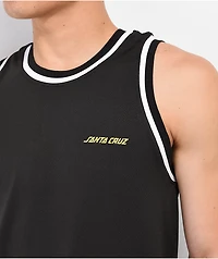 Santa Cruz Inferno Hand Black Basketball Jersey