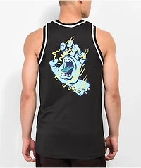 Santa Cruz Inferno Hand Black Basketball Jersey