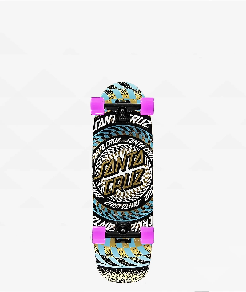 Santa Cruz Infinite Ringed Dot 29" Cruiser Skateboard Complete
