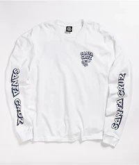 Santa Cruz Inherit White Long Sleeve T-Shirt