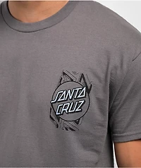 Santa Cruz Interect Charcoal T-Shirt