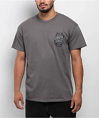 Santa Cruz Interect Charcoal T-Shirt