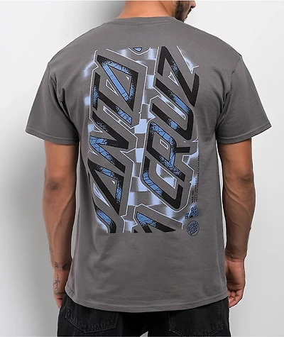 Santa Cruz Interect Charcoal T-Shirt