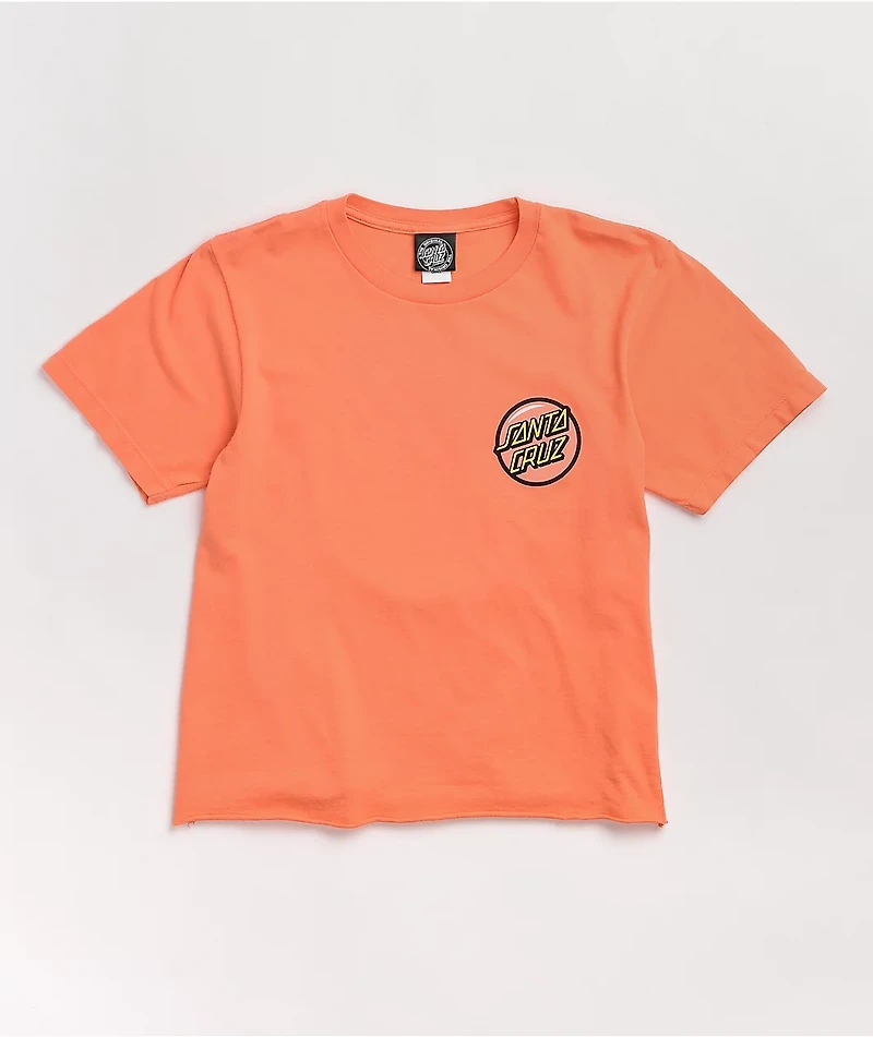 Santa Cruz Jackpot Dot Desert Flower Orange T-Shirt