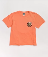 Santa Cruz Jackpot Dot Desert Flower Orange T-Shirt