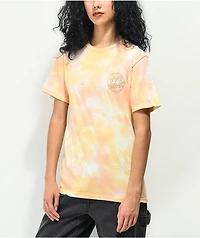 Santa Cruz Japanese Blossom Pink Tie Dye T-Shirt
