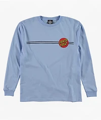 Santa Cruz Kids' Classic Dot Black Long Sleeve T-Shirt