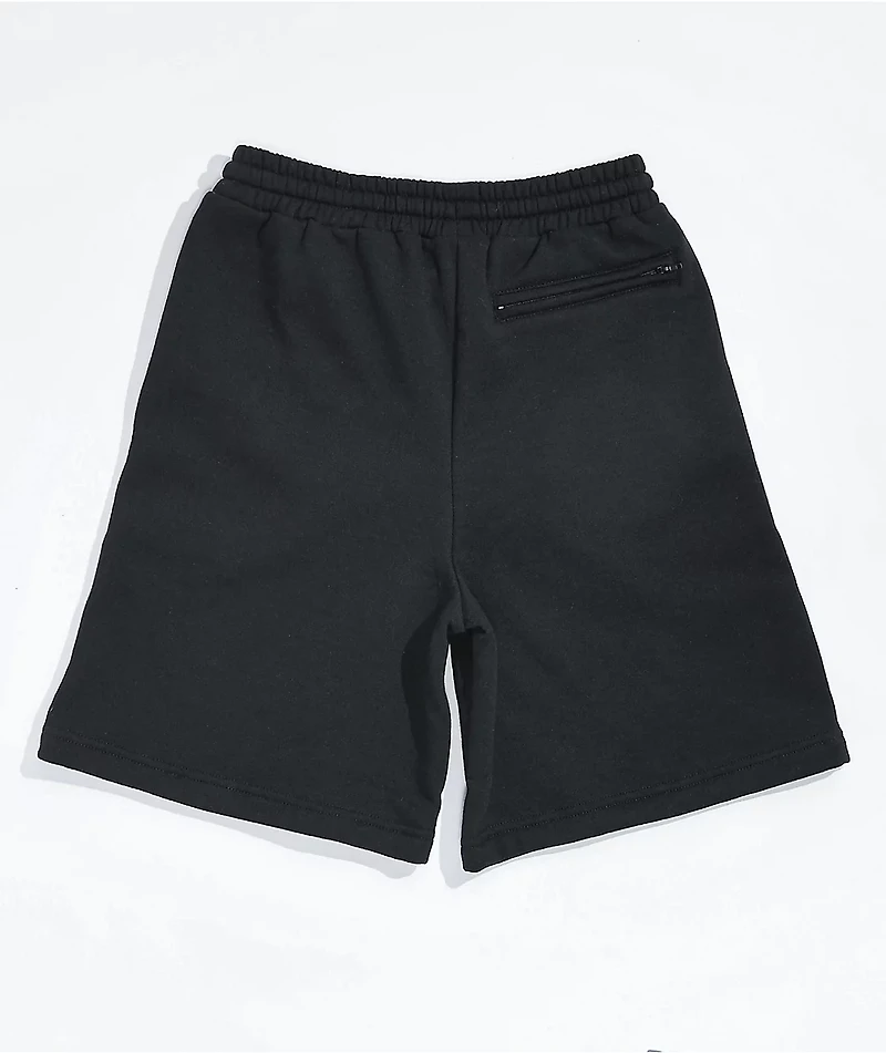 Santa Cruz Kids' Forge Hand Black Sweat Shorts