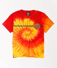Santa Cruz Kids Classic Dot Blaze Tie Dye T-Shirt