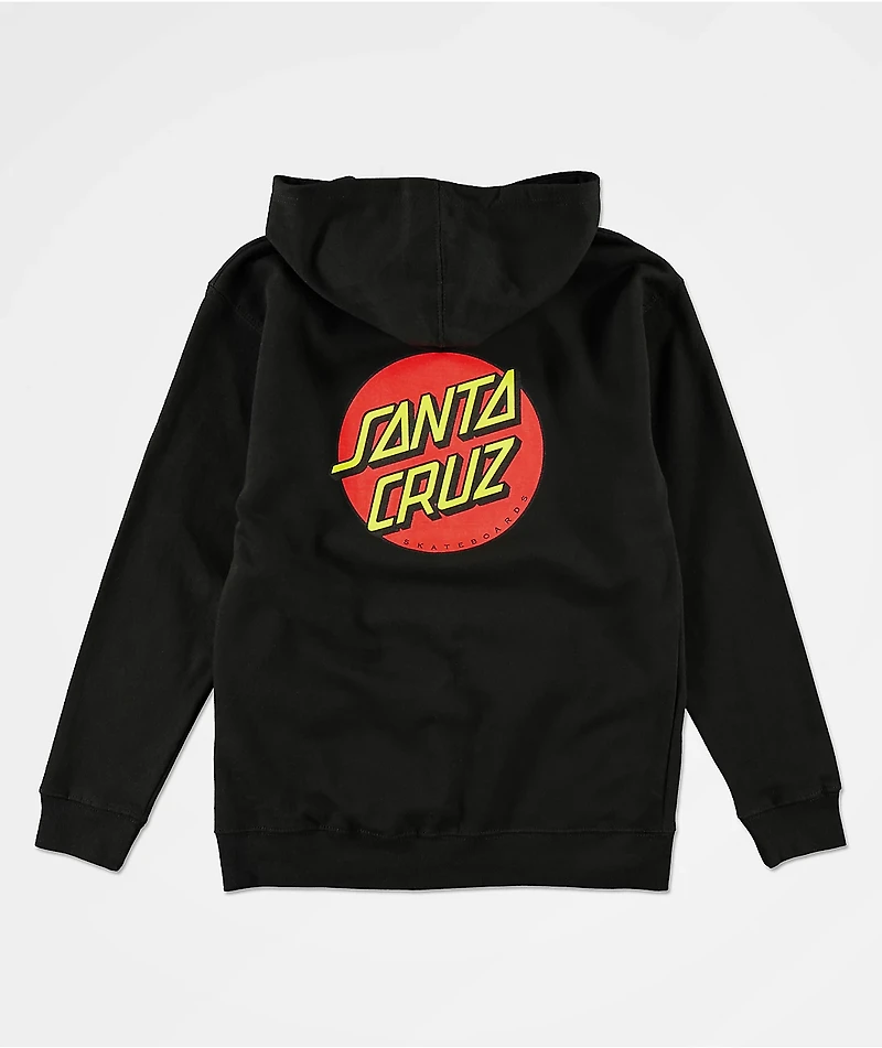 Santa Cruz Kids Classic Dot Green Hoodie