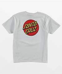 Santa Cruz Kids Classic Dot White T-Shirt
