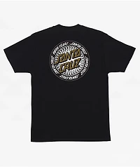 Santa Cruz Kids Infinite Ringed Black T-Shirt