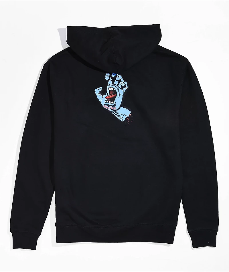 Santa Cruz Kids Screaming Hand Black Hoodie