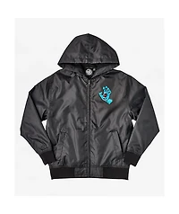 Santa Cruz Kids Screaming Hand Black Windbreaker Jacket