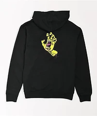 Santa Cruz Kids Screaming Hand Neon Black Hoodie