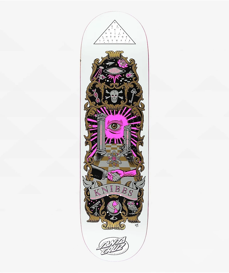 Santa Cruz Knibbs Cryptic 8.5" Skateboard Deck