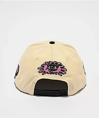 Santa Cruz Knibbs Cryptic Natural & Black Snapback Hat