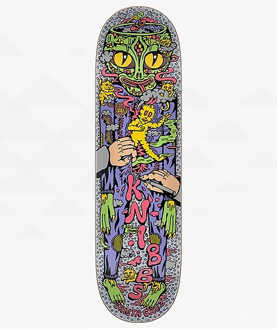 Santa Cruz Knibbs Reptilian 8.5" Skateboard Deck