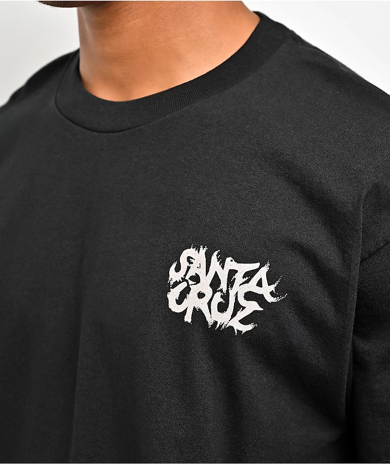Santa Cruz Knox Razor Black T-Shirt