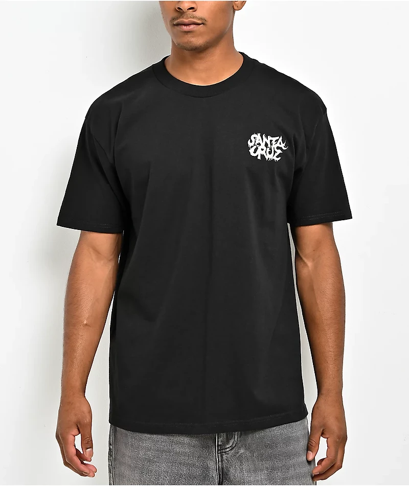 Santa Cruz Knox Razor Black T-Shirt