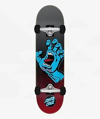 Santa Cruz Large Screaming Hand Fade 8.25" Skateboard Complete