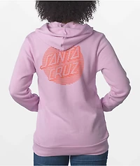 Santa Cruz Letraset Lavender Hoodie
