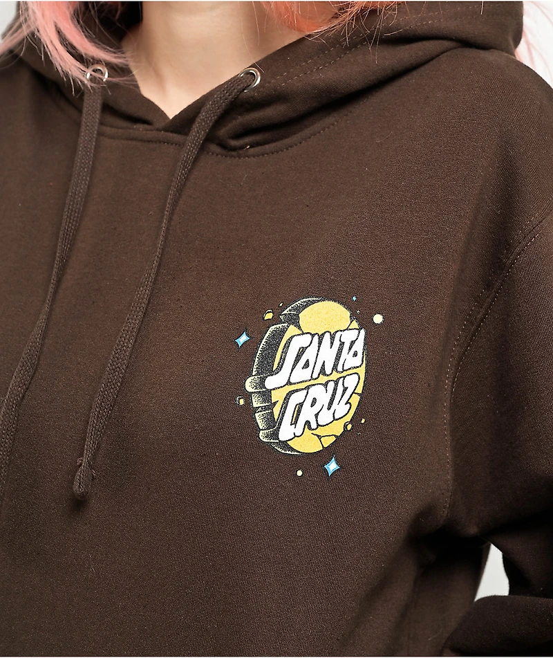 Santa Cruz Lucky Day Brown Hoodie