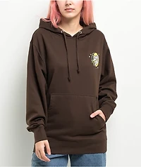 Santa Cruz Lucky Day Brown Hoodie