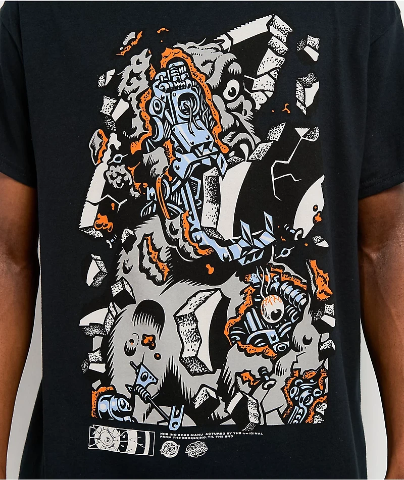 Santa Cruz Macro Black T-Shirt