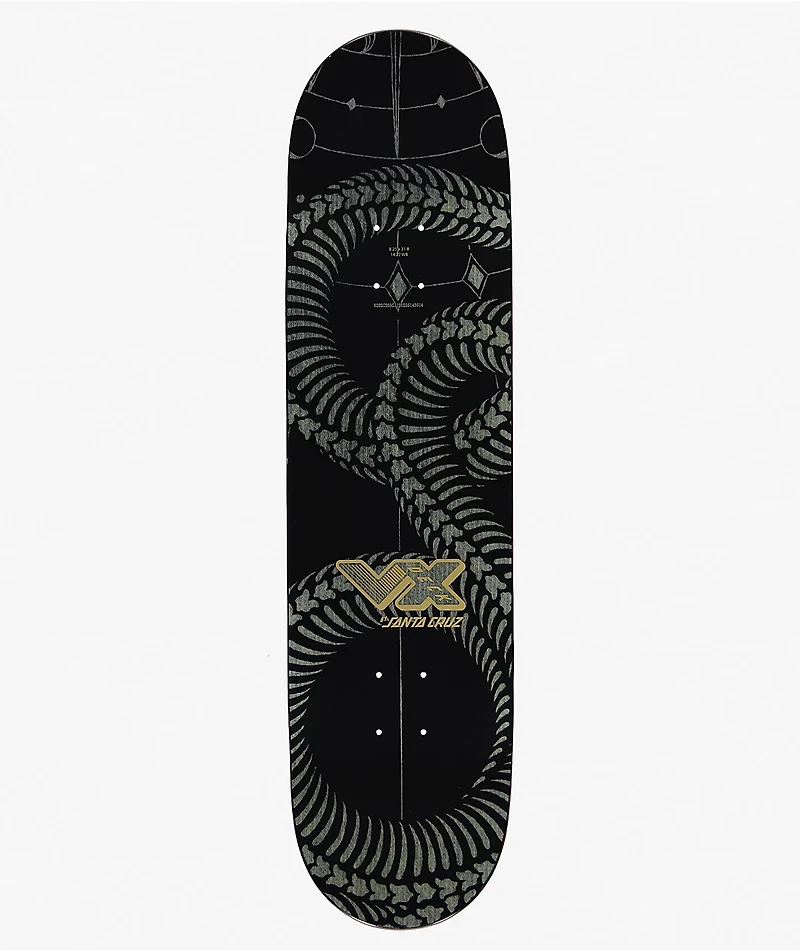 Santa Cruz McCoy Snakes VX Twin 8.25" Skateboard Deck
