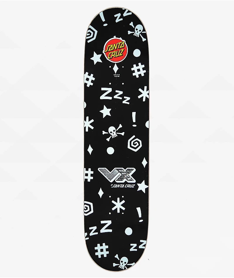 Santa Cruz McCoy fever Dream VX 8.25" Skateboard Deck
