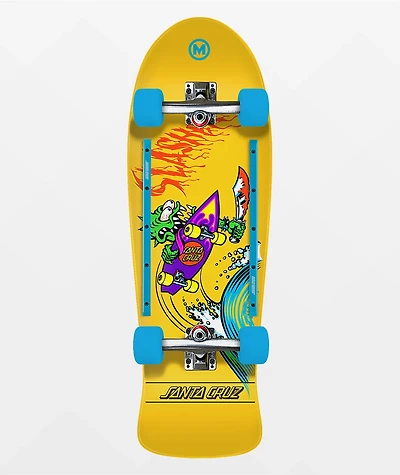 Santa Cruz Meek OG Slasher Reissue 10.1" Cruiser Skateboard Complete