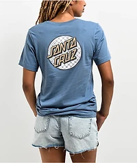Santa Cruz Meyer Freestyle Dot Blue T-Shirt