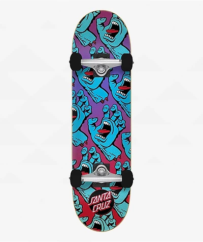 Santa Cruz Micro Gradient Hands 7.5" Skateboard Complete