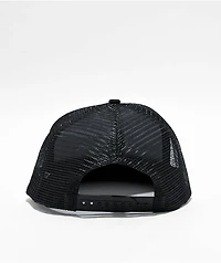Santa Cruz Natas Screaming Panther Black Trucker Hat