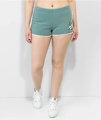 Santa Cruz Not A Dot Butterfly Green Derby Shorts