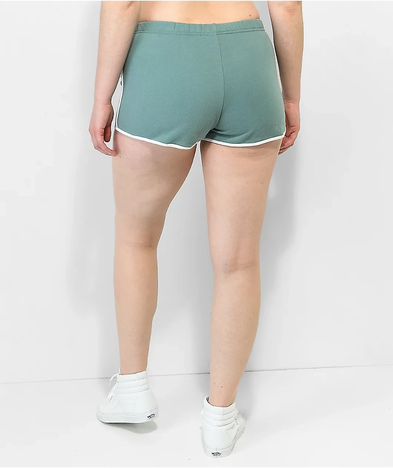 Santa Cruz Not A Dot Butterfly Green Derby Shorts