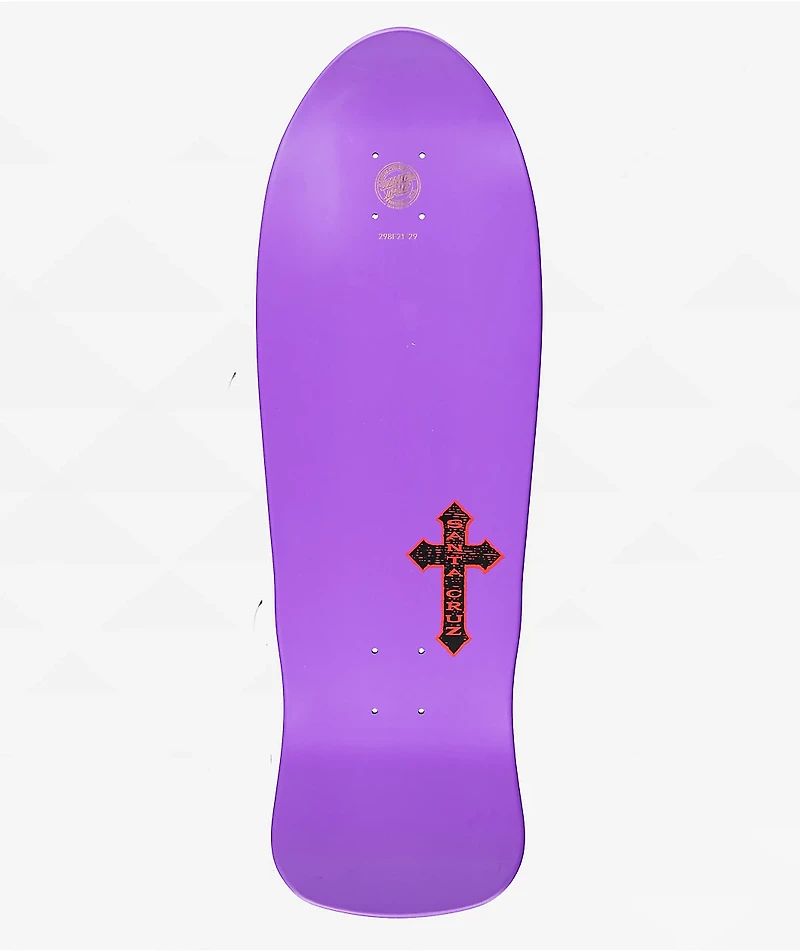 Santa Cruz O'Brien Purgatory Reissue 9.85" Skateboard Deck
