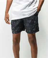Santa Cruz Once Upon A Dot Black Board Shorts