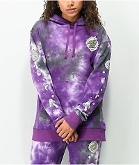 Santa Cruz Once Upon A Dot Purple Tie Dye Hoodie