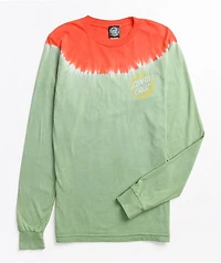 Santa Cruz One Stroke Green & Orange Dye Long Sleeve T-Shirt