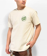 Santa Cruz Opus Dot Cream T-Shirt