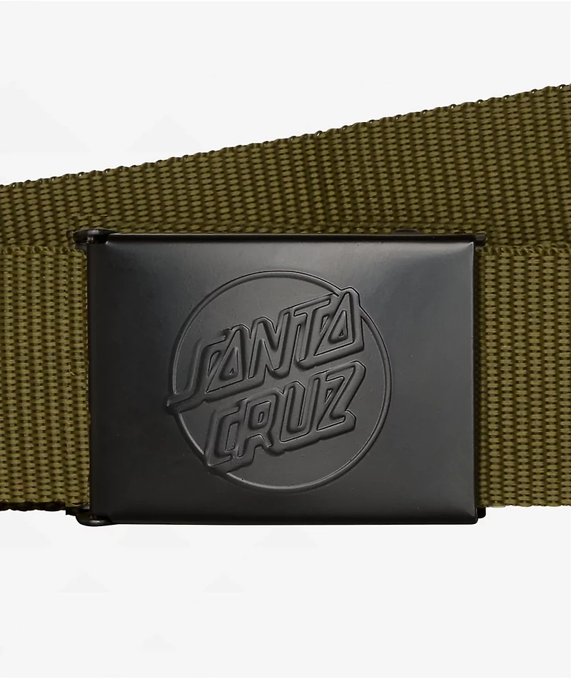 Santa Cruz Opus Dot Olive Web Belt