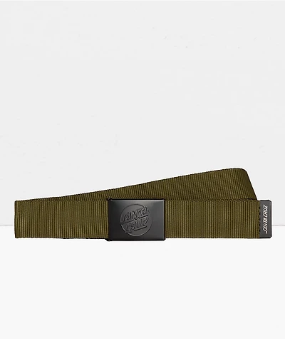 Santa Cruz Opus Dot Olive Web Belt