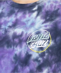 Santa Cruz Opus Color Blueberry Tie Dye T-Shirt