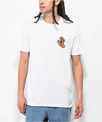 Santa Cruz Opus Overlay Hand Eco White T-Shirt