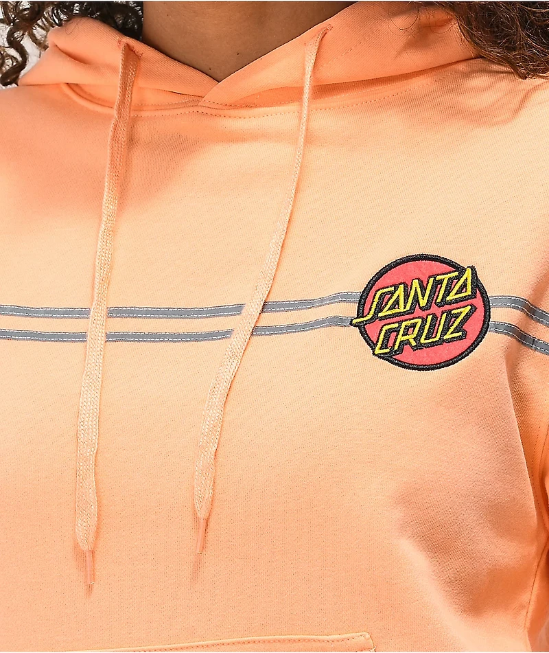 Santa Cruz Other Dot Reflective Orange Hoodie