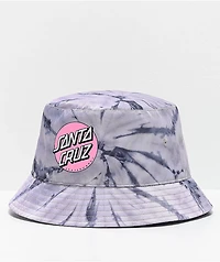 Santa Cruz Other Dot Silver Tie Dye Bucket Hat